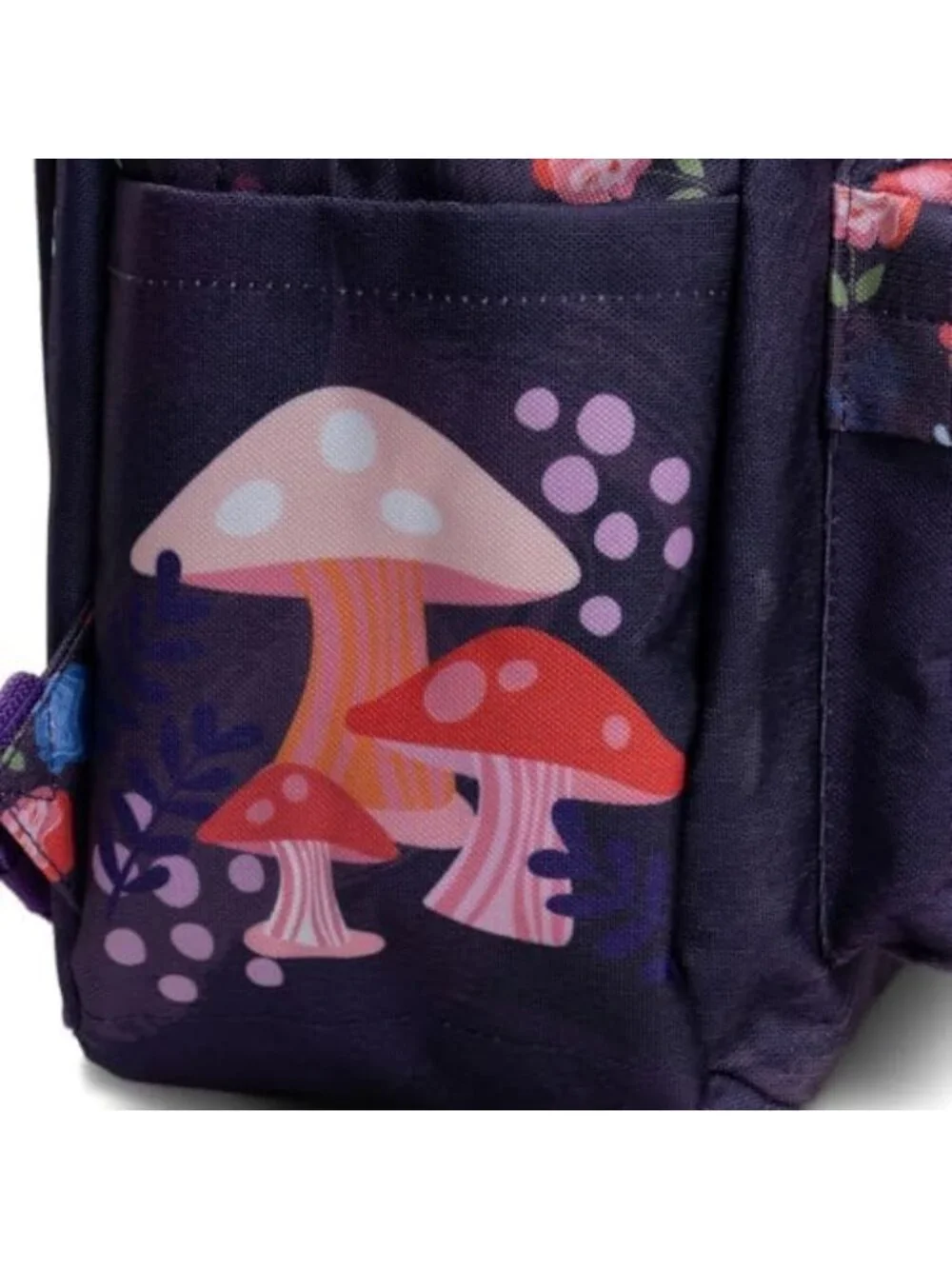 Cheshire Cat Backpack 16” - Cute School Bag with Laptop Sleeve & Pockets for